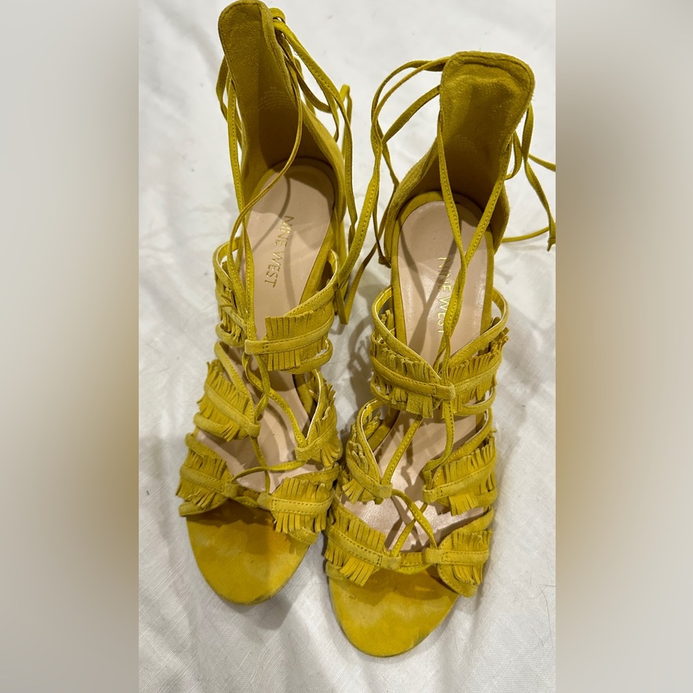 Nine West strappy heels - Picture 2 of 5